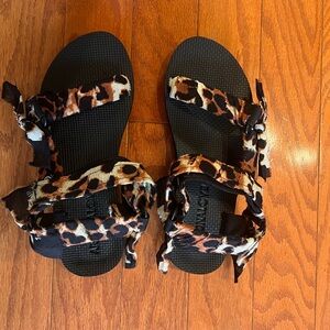 Arizona Love Leopard Print Sandals